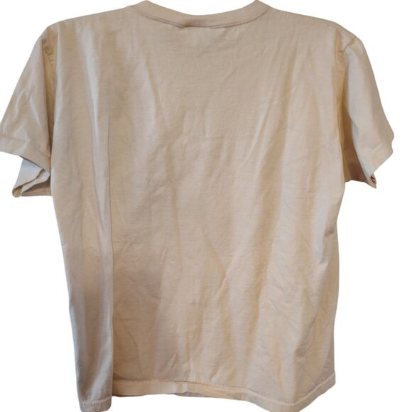 Vintage L.L. Bean XL Harborside Graphics T-Shirt, Lupine Flowers Ocean Seaside - Picture 6 of 7